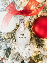 Load image into Gallery viewer, Custom Vintage Spoon Ornament