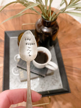 Load image into Gallery viewer, Hey Sugar Stamped Spoon