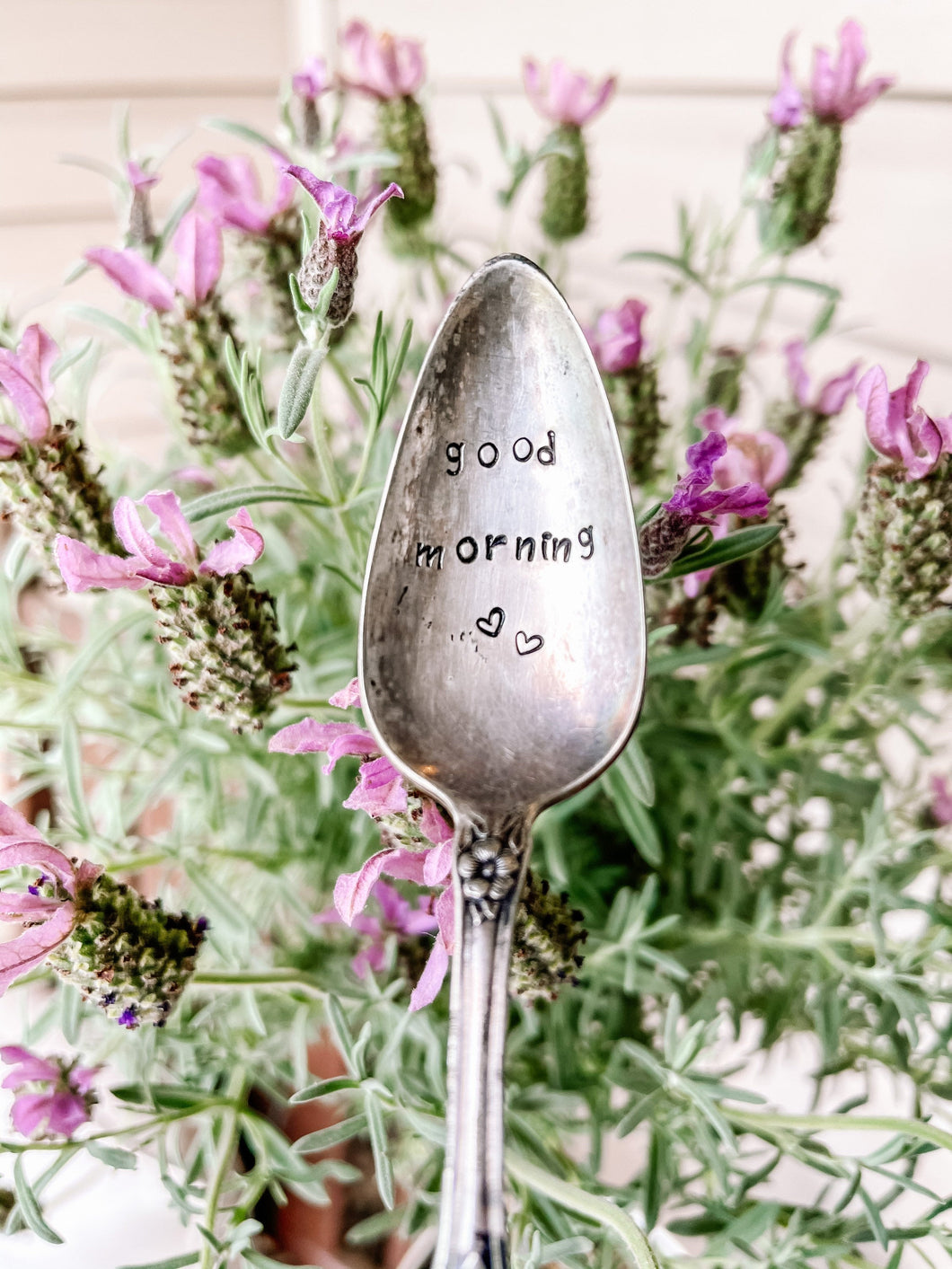 Good Morning Stamped Spoon
