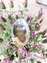 Load image into Gallery viewer, Best Dad Ever Stamped Spoon
