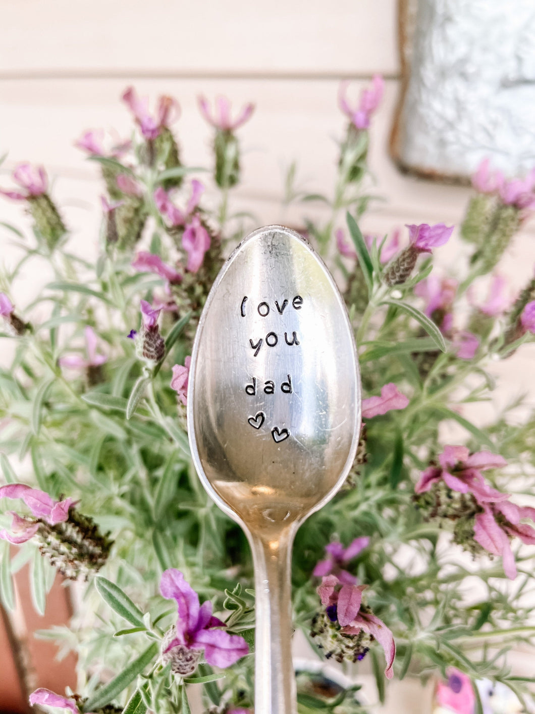 Love You Dad Stamped Spoon