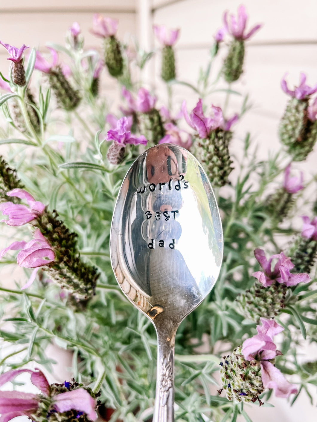Worlds Best Dad Stamped Spoon