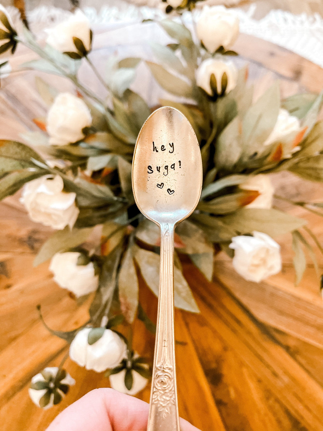 Hey Suga! Stamped Spoon