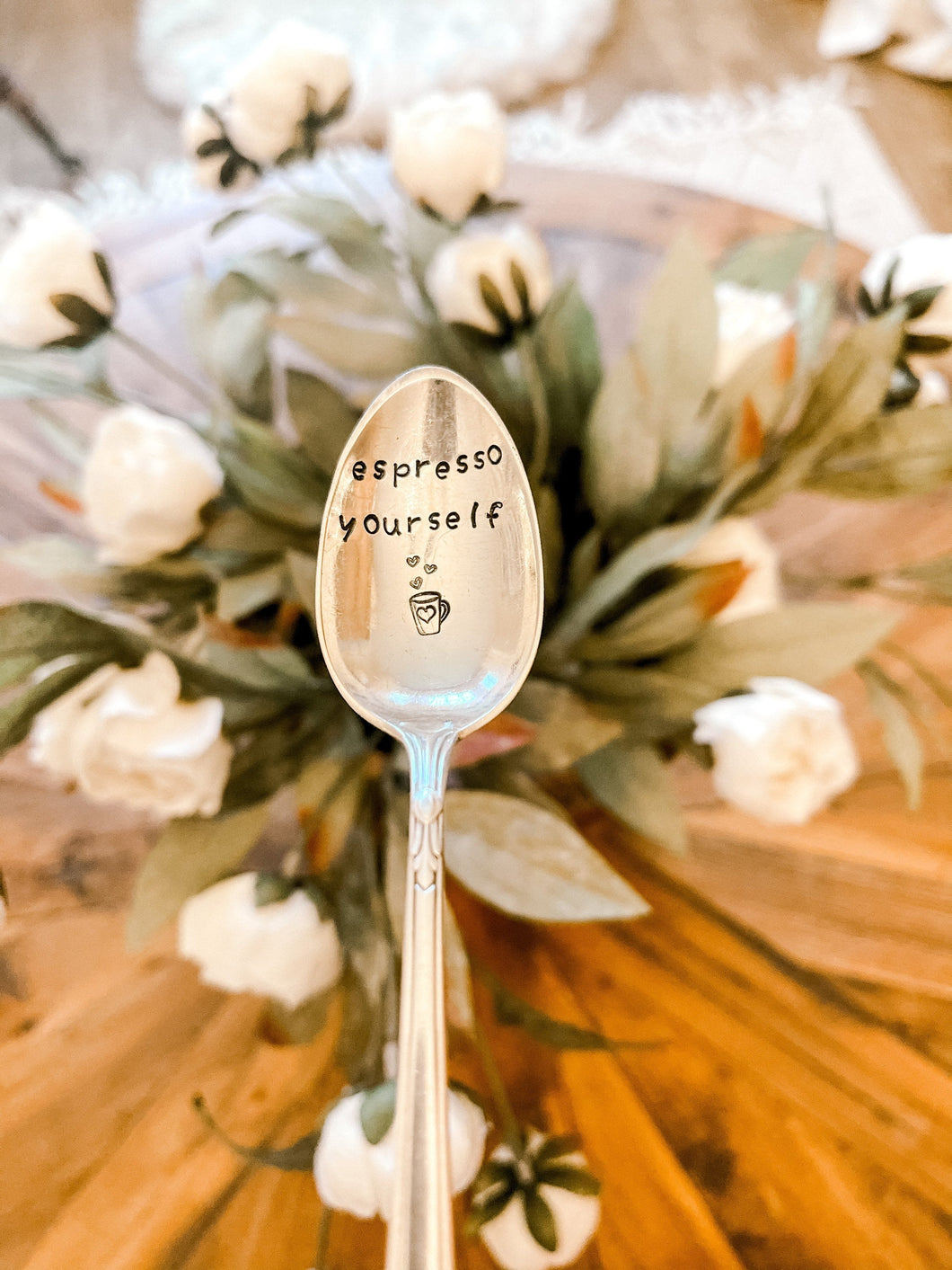 Espresso Yourself Stamped Spoon