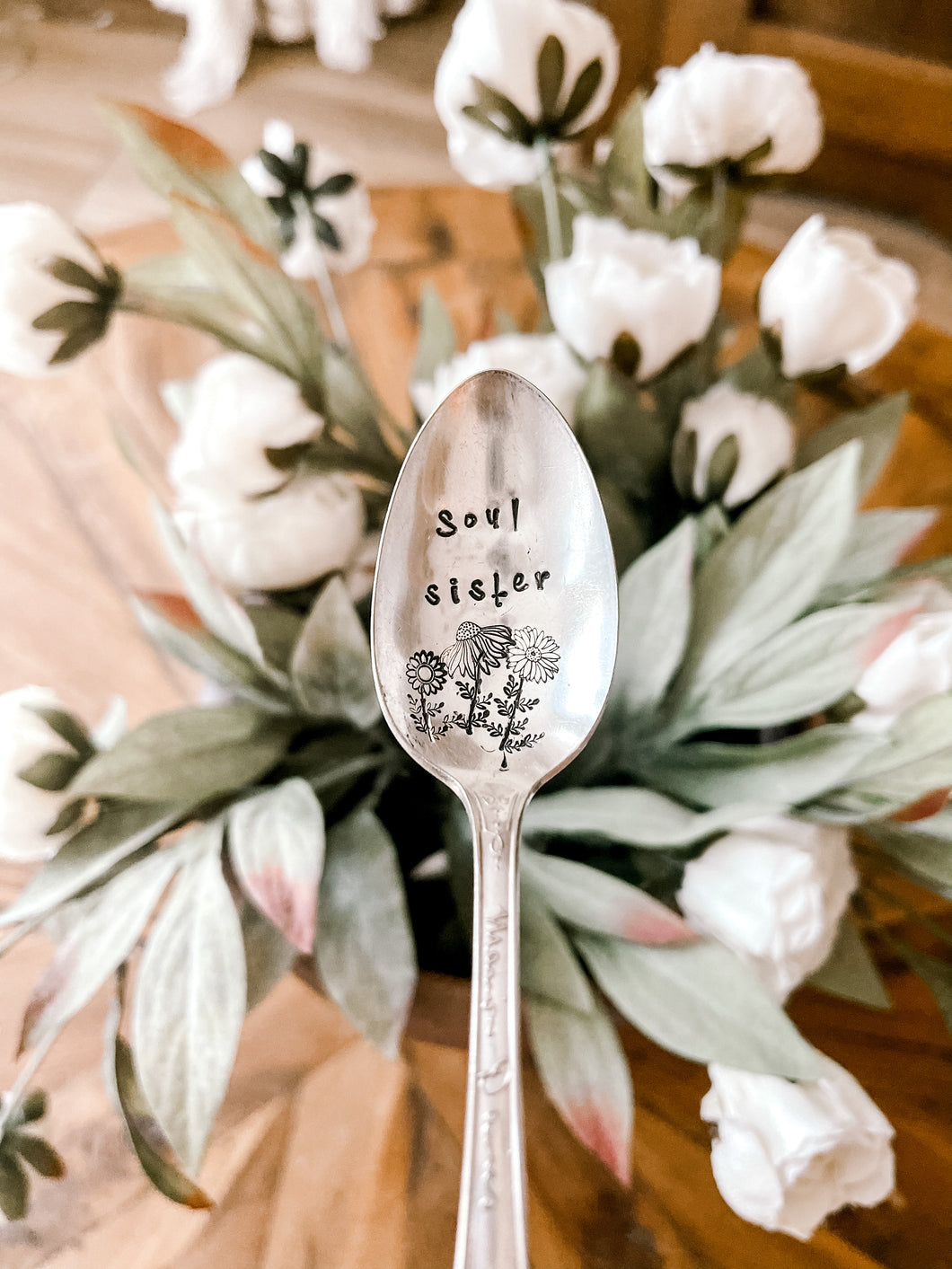 Soul Sister Stamped Spoon