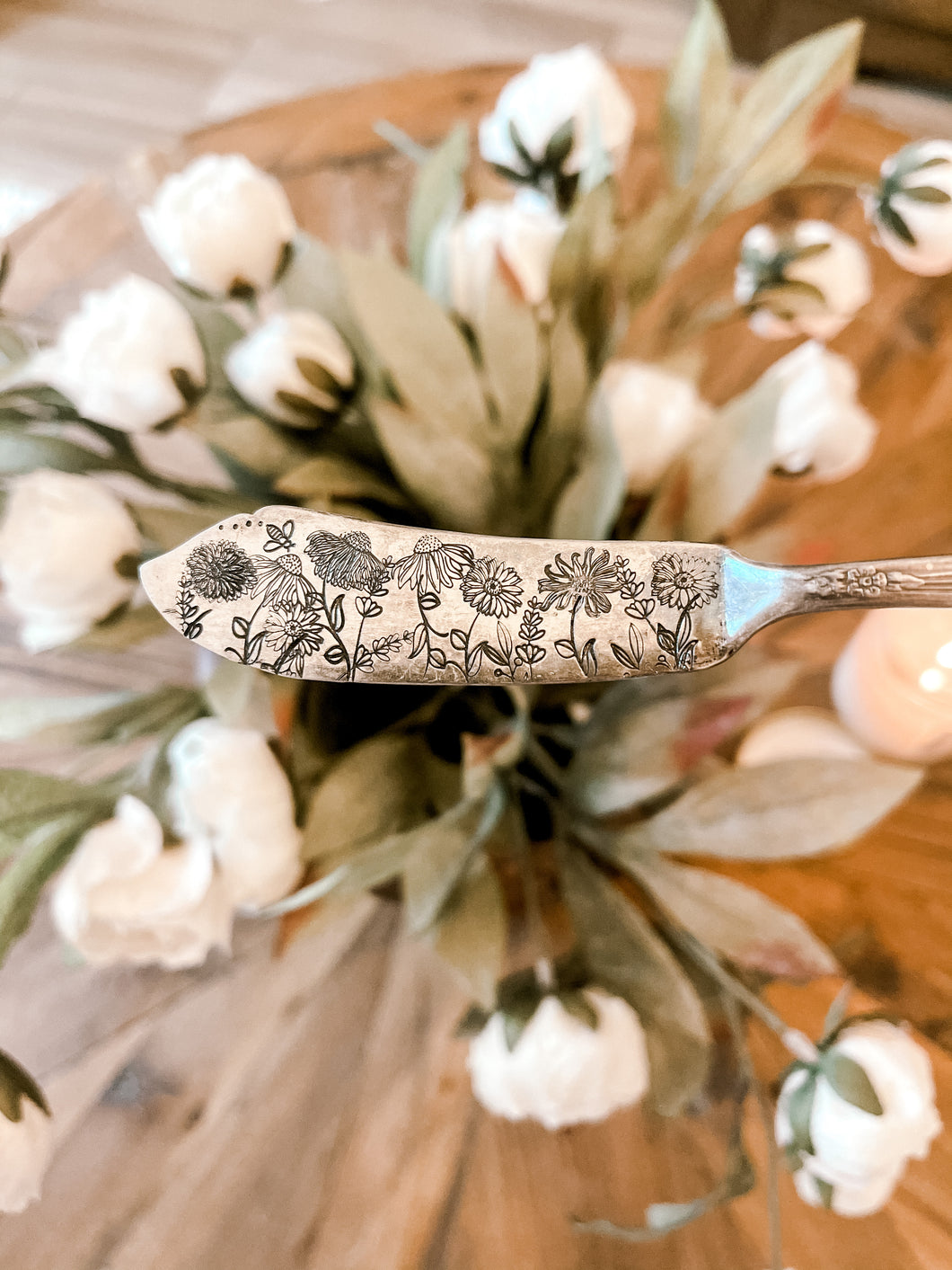 Wildflower Stamped Spreader