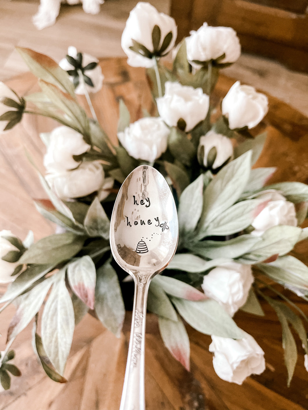 Hey Honey Stamped Spoon